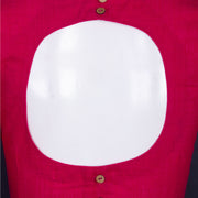 Pink Handcrafted Cotton Solid Blouse 10073210