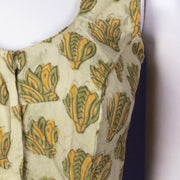 Green Vanaspathi Printed Cotton Blouse 10074477