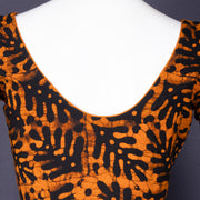 Orange Batik Rayon Blouse 10075022