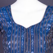 Blue Odisha Ikat Cotton Blouse 10075027