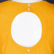 Yellow Maheshwari Silk Cotton Blouse 10075045