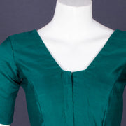 Green Maheshwari Silk Cotton Blouse 10075047