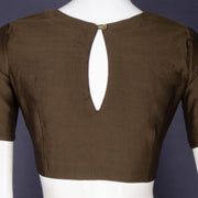 Brown Maheshwari Silk Cotton Blouse 10075048