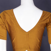 Brown Maheshwari Silk Cotton Blouse 10075049
