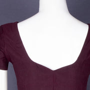 Purple Maheshwari Silk Cotton Blouse 10075051