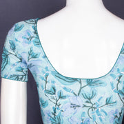 Blue Handblock Printed Cotton Blouse 10075217