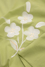 Green Hand Painted Co-ord Set 10073747