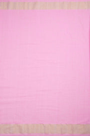 Powder Pink Handloom Paithani Cotton Saree 10062502