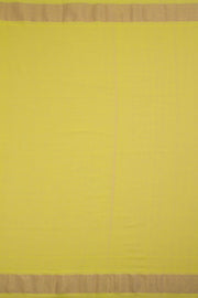 Harvest Gold Yellow Handloom Paithani Cotton Saree 10062504