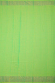 Neon Green Handloom Paithani Cotton Saree with Silk Pallu 10062508