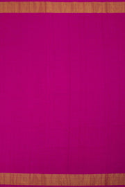 Raspberry Pink Handloom Paithani Cotton Saree 10062510