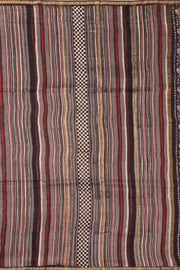 Grey Jahota Printed Silk Cotton Saree 10072955