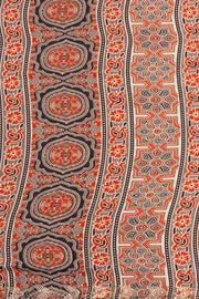 Brown Ethnic Printed Stone Work Modal Silk Saree 10073731