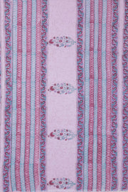 Violet Sanganeri Printed Mulmul Cotton saree 10074070