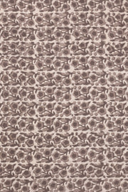 Mud Brown Dabu Printed Mulmul Cotton Saree 10074075