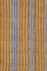  Brown Hand Block Printed Mulmul Cotton Saree 10074083