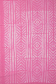 Pink Shibori Dyed Mulmul Cotton Saree  10074092