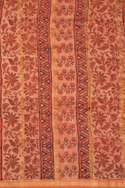 Brown Vanaspathi Printed Silk Cotton Saree 10074128