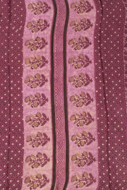 Purple Vanaspathi Printed Modal Vegan Silk Saree 10074142