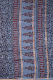 Maroon Bagh Printed Silk Cotton Saree 10074201