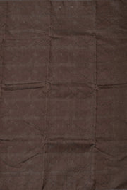 Brown Handloom Jamdani Style Cotton Saree 10074371