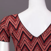 Pink Hand Block Jahota Printed Cotton Blouse 10074491