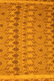 Green Handcrafted Sungudi Cotton Saree 10074927