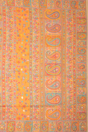 Cream Kashmiri Kani Light Silk Saree 10075976