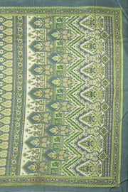 Green Kashmiri Printed Silk Saree 10075985