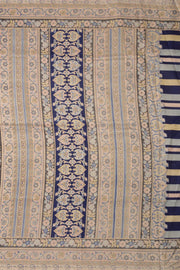 Blue Kashmiri Printed Silk Saree 10075987