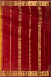 Yellow Mysore Crepe Silk Saree With Zari Border 10076236