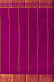 Green Mysore Crepe Silk Saree With Zari Border 10076243