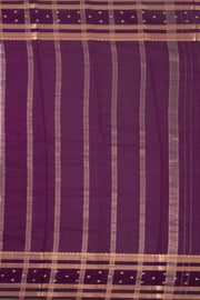 Pink Mysore Crepe Silk Saree With Zari Border 10076248