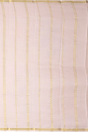 Shell Pink Mysore Crepe Silk Saree With Acrylic Printed Floral Motifs 10076260