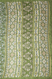 Green Kashmiri Printed Silk Saree 10076304