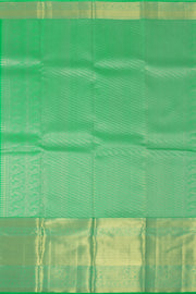 Rose Mist Pink Kanjivaram Pure Silk Saree With Floral Design 10076721