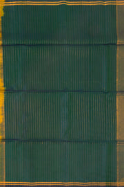 Sunflower Gold Yellow Handloom Borderless Kanjivaram Soft Silk Saree 10076796