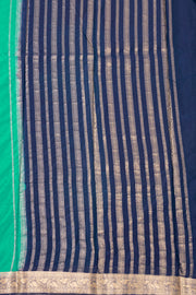 Green Semi Mysore Crepe Silk Saree 10077784