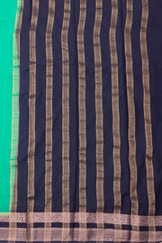 Green Semi Mysore Crepe Silk Saree 10077795