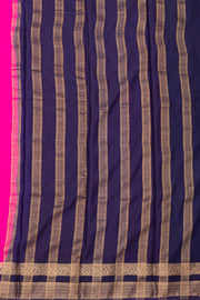 Rani Pink Semi Mysore Crepe Silk Saree 10077796