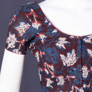 Multicolour Jahota Printed Cotton Blouse 10074484