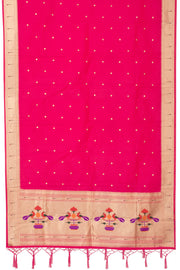 Dark Green Handcrafted Paithani Lehenga-AvishyaDark Green Handcrafted Paithani Lehenga - 10065963