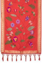 Violet Handcrafted Paithani Lehenga-Avishya