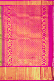 Green Bridal Kanjivaram Pure Zari Silk Saree 10072870