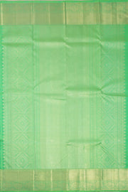 Green Bridal Kanjivaram Pure Zari Silk Saree 10072873