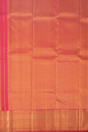 Radial Red Korvai Bridal Kanjivaram Pure Zari Silk Saree 10073945