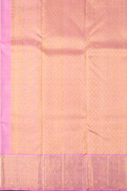 Candy Red Bridal Korvai Kanjivaram Pure Zari Silk Saree 10073946