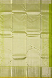 Apple Green Bridal Kanjivaram Pure Zari Silk Saree 10073968