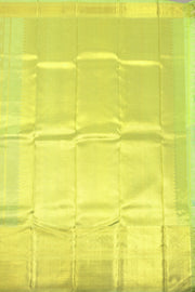 Chinese Green Monotone Bridal Kanjivaram Tissue Silk Pure Zari Saree 10074759