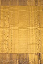 Gold  Kanjivaram Pure Silk Saree 10074792